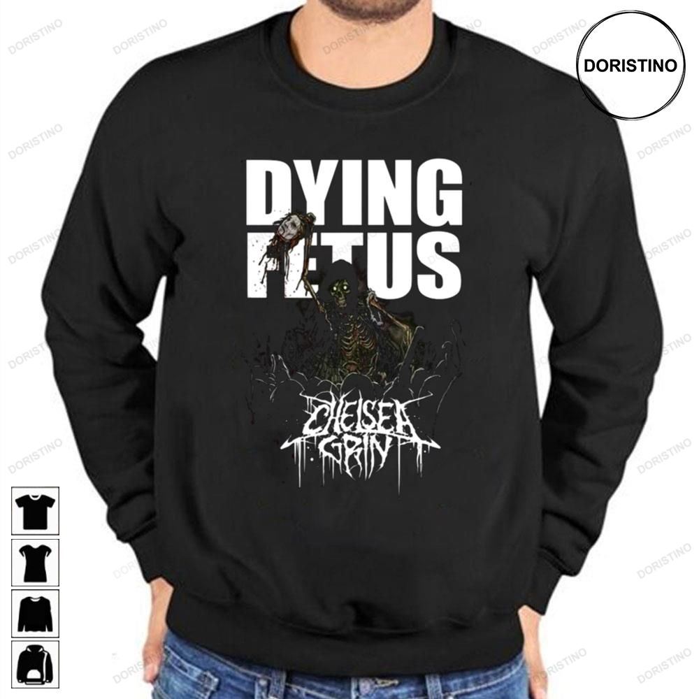 Dying Fetus Horror Black And White Art Awesome Shirts