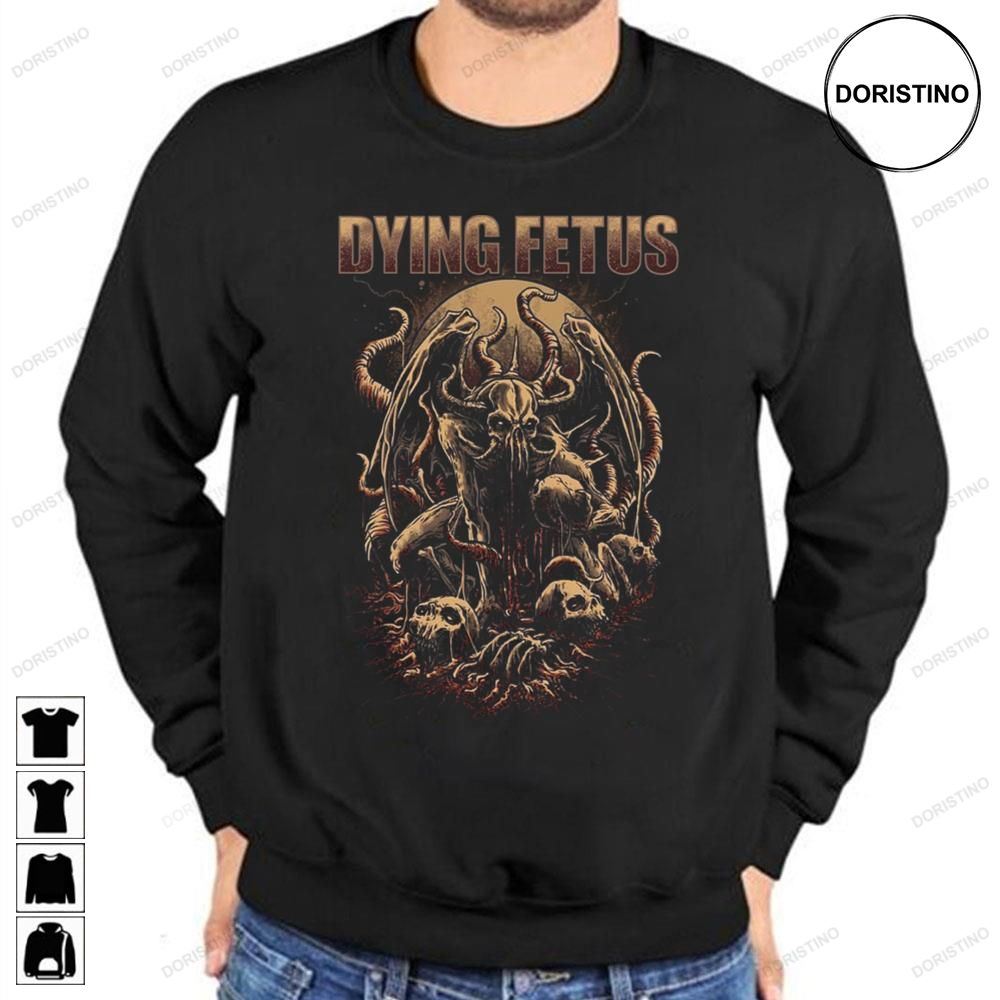 Dying Fetus Horror Skull Art Limited Edition T-shirts