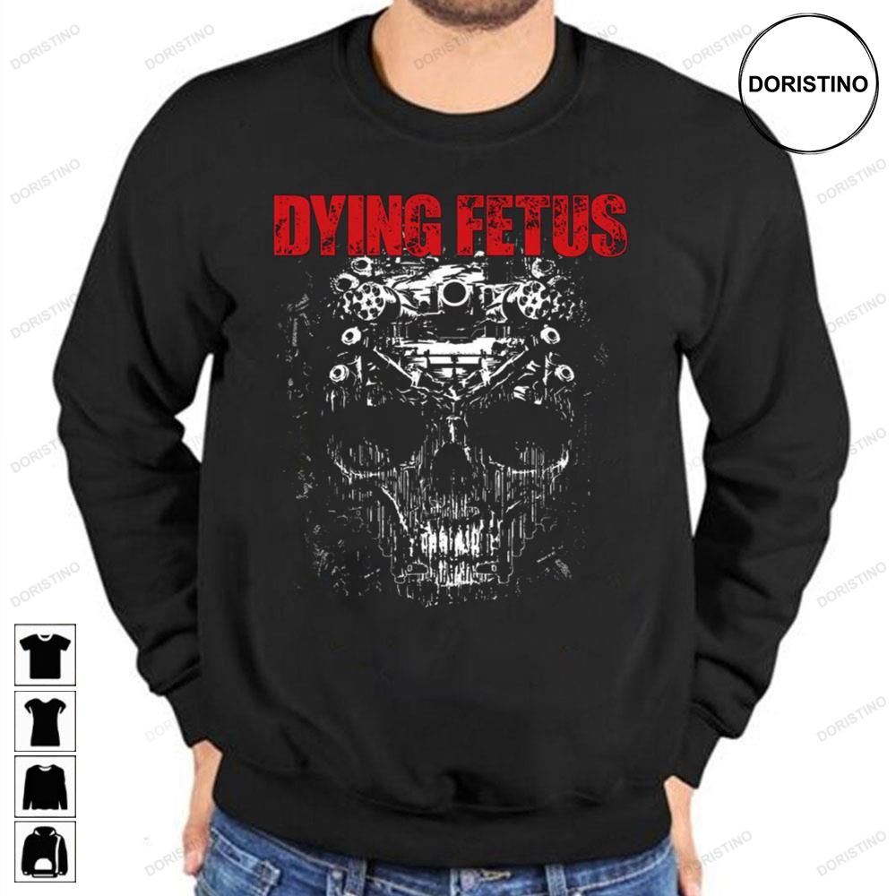 Dying Fetus Red And Black Art Trending Style