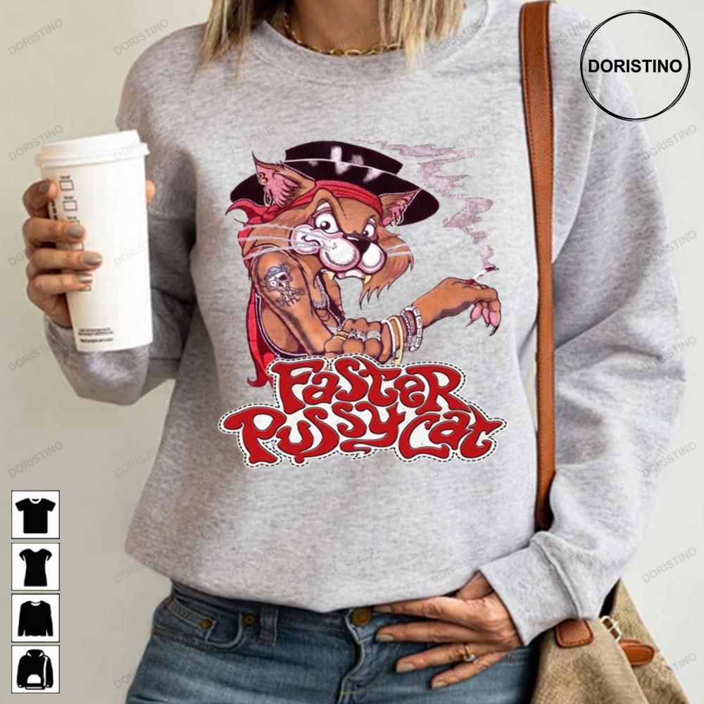 Faster Pussycat Band Art Trending Style