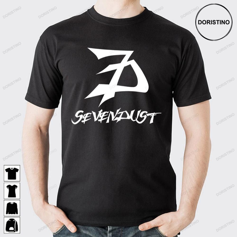 White Art Sevendust Band Doristino Limited Edition T-shirts