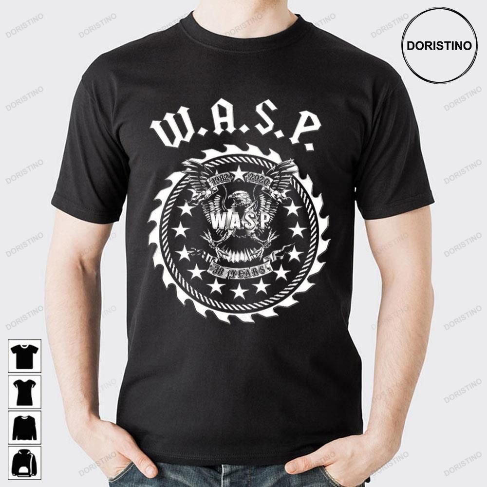 White Art Wasp Doristino Awesome Shirts