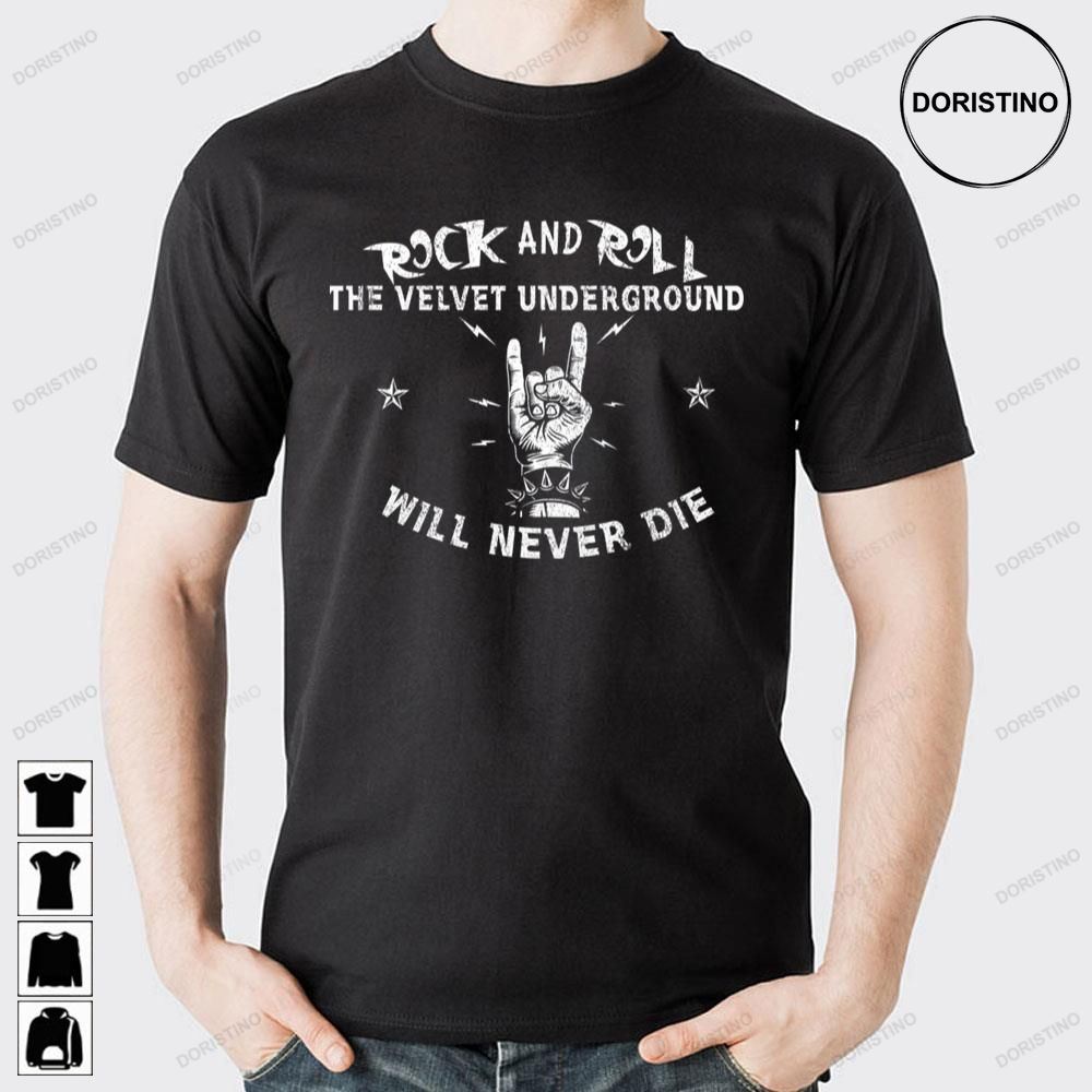 White Art Will Never Die The Velvet Underground Doristino Awesome Shirts
