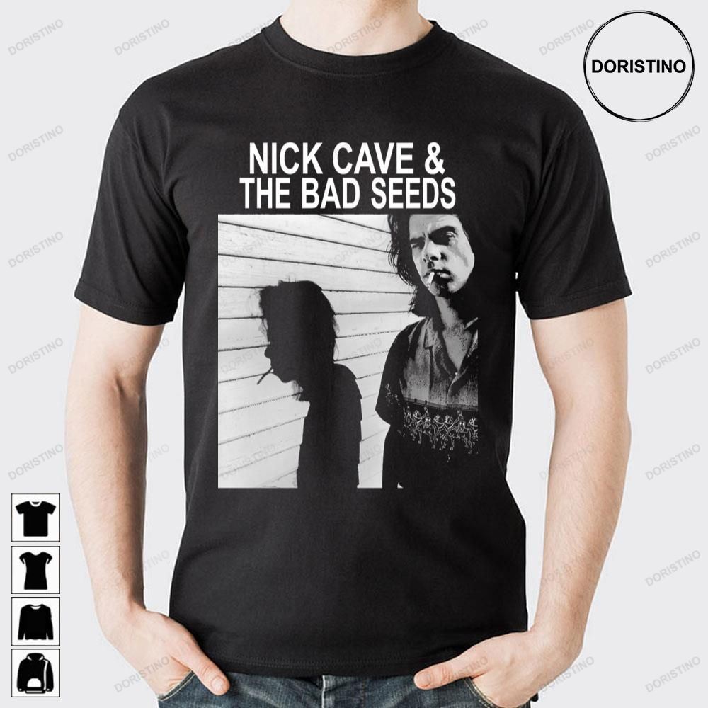 White Neon Nick Cave And The Bad Seeds Doristino Awesome Shirts