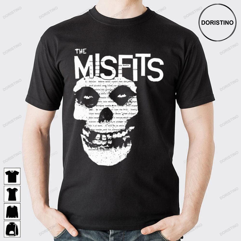 White Retro Halloween Misfits Doristino Awesome Shirts