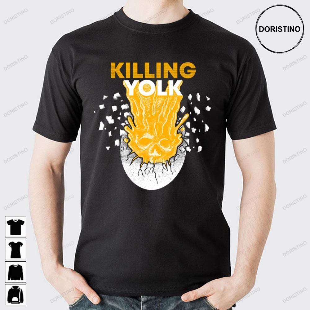 Yellow Art Living In The Eggies Killing Joke Doristino Limited Edition T-shirts