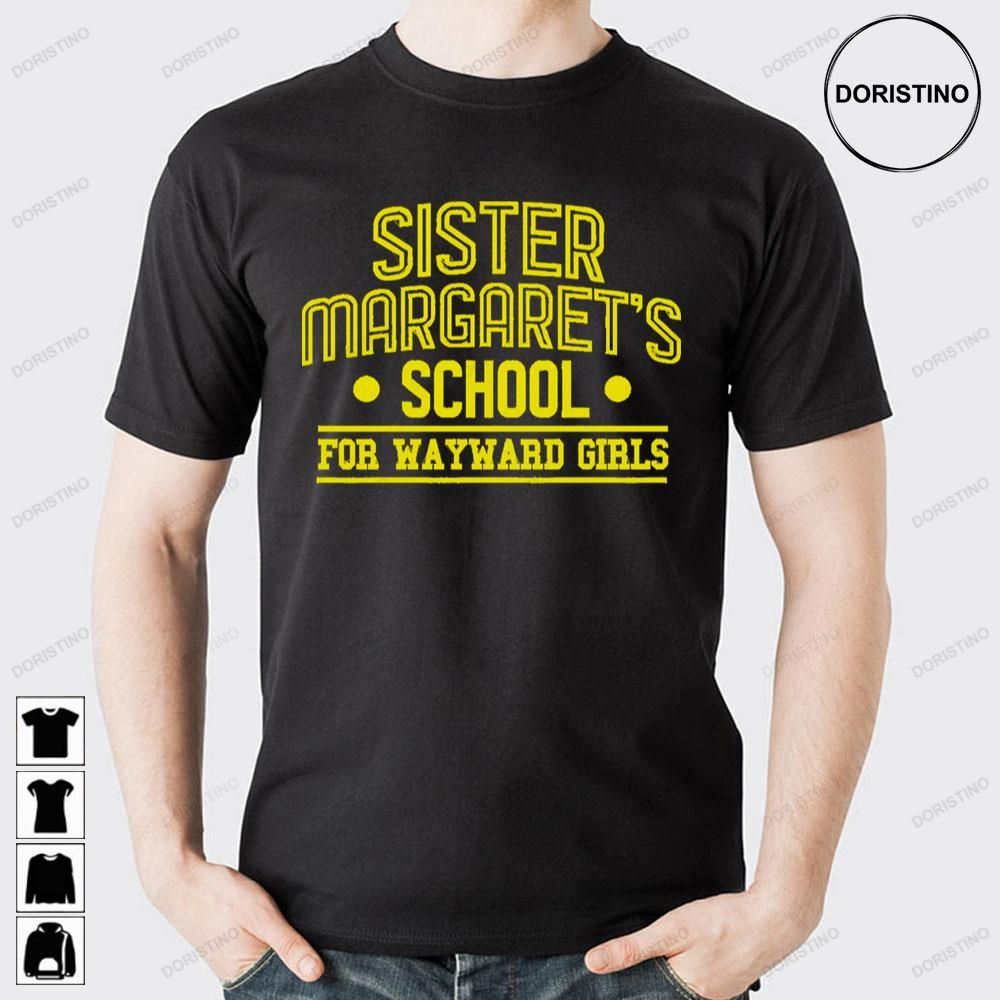 Yellow Sister Margaret's School For Wayward Girl Deadpoolpngpng Doristino Limited Edition T-shirts