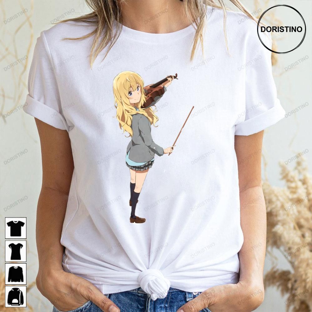 Kaorie Your Lie In April Limited Edition T-shirts