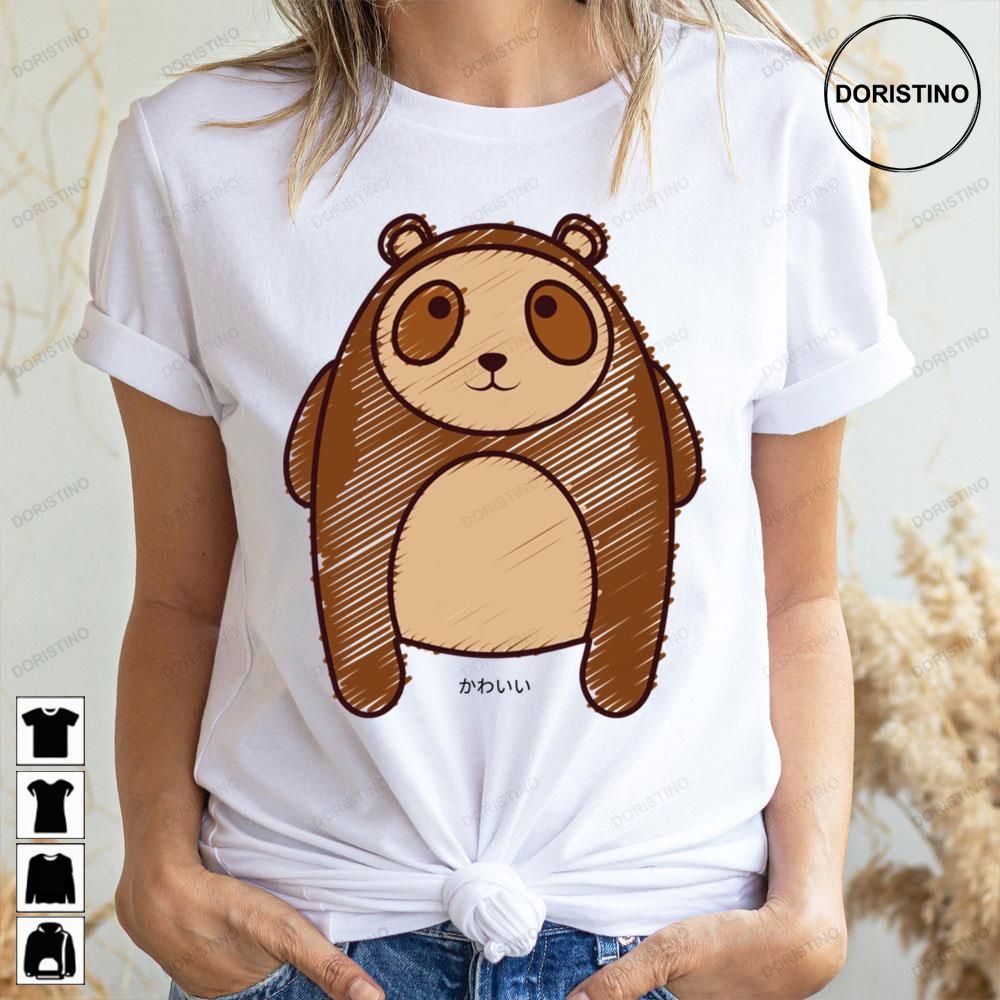 Kawaii Cute Panda Bear Animal Artwork Limited Edition T-shirts