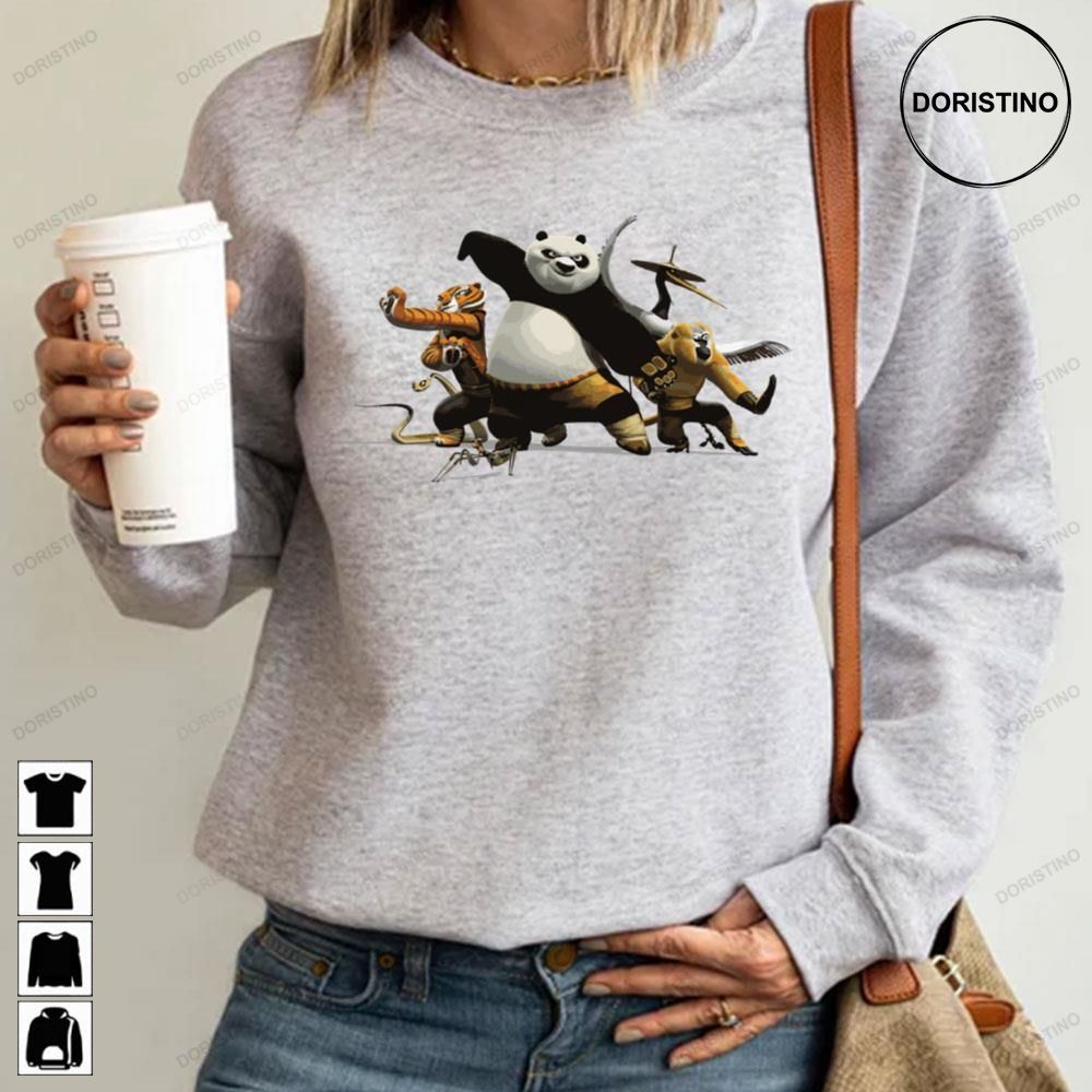 Kung Fu Panda Group Image Limited Edition T-shirts