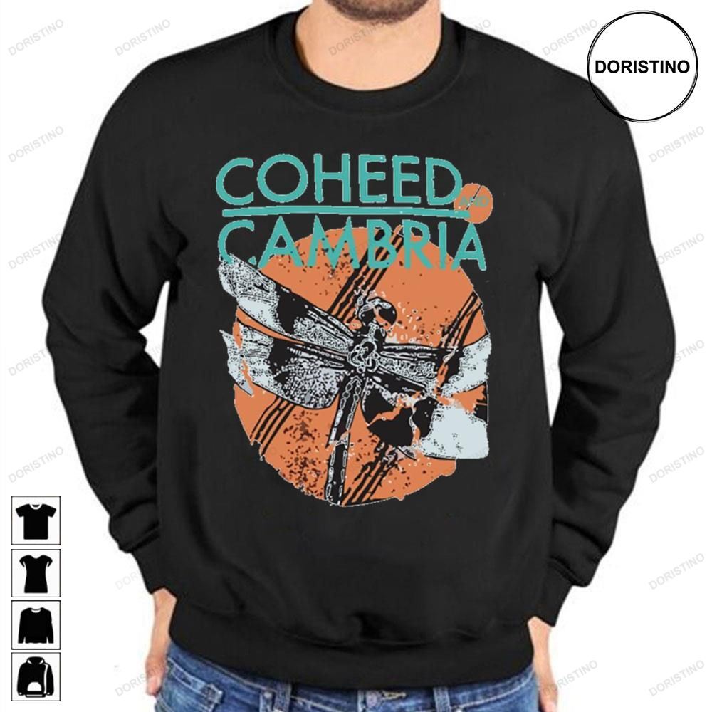 Coheed Cambria Vintage Dragonfly Trending Style