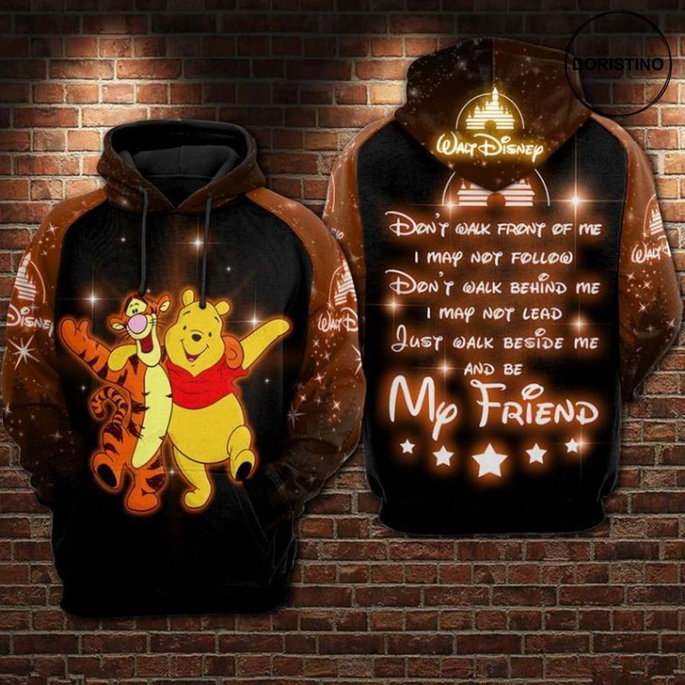Pooh And Tigger Winnie The Pooh Best Friends Limited Edition 3d Hoodie