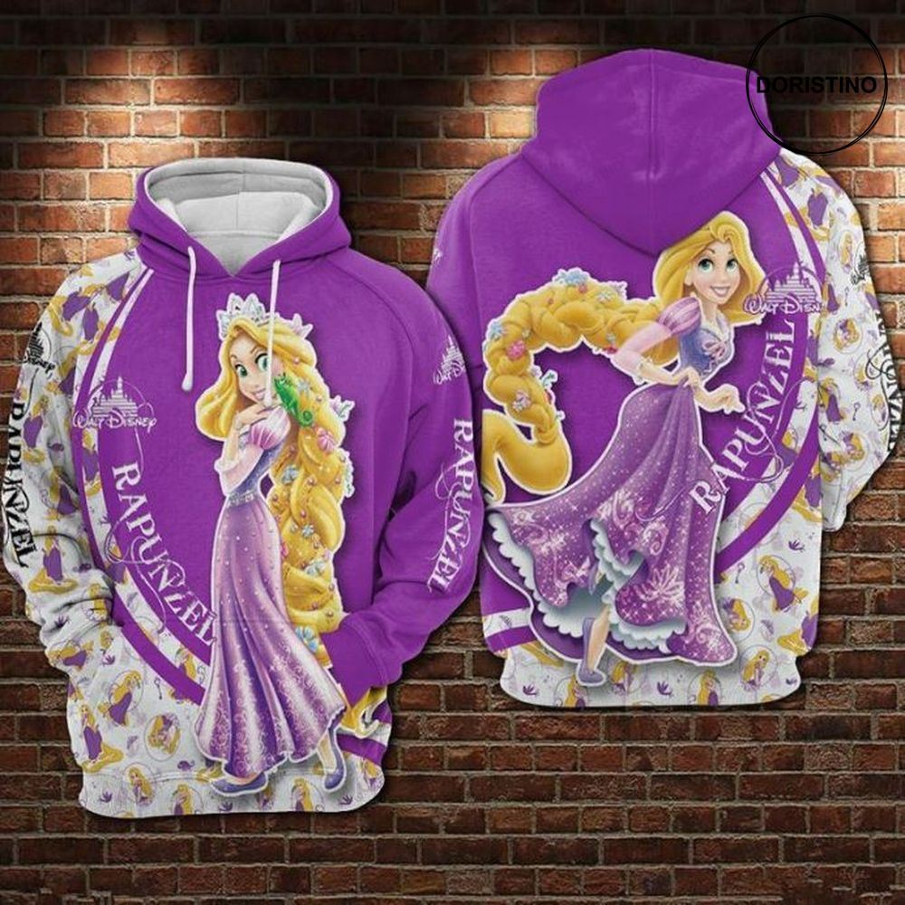 Rapunzel Tangled Pattern Awesome 3D Hoodie