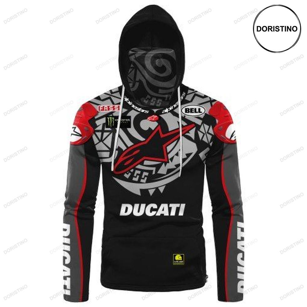 Red Duccatii Moto Gp Gaiter Gift For Moto Fans Limited Edition 3d Hoodie