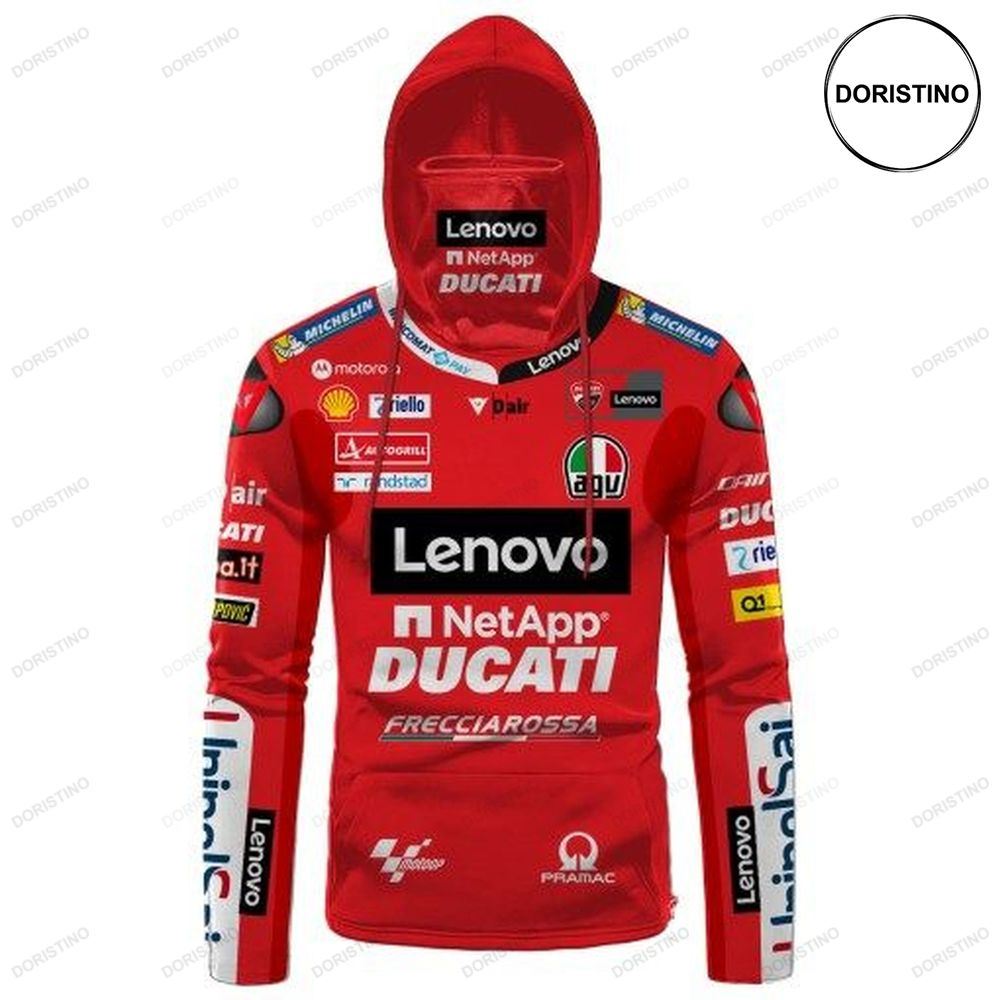 Red Duccatii Moto Gp Gaiter Racing Limited Edition 3d Hoodie