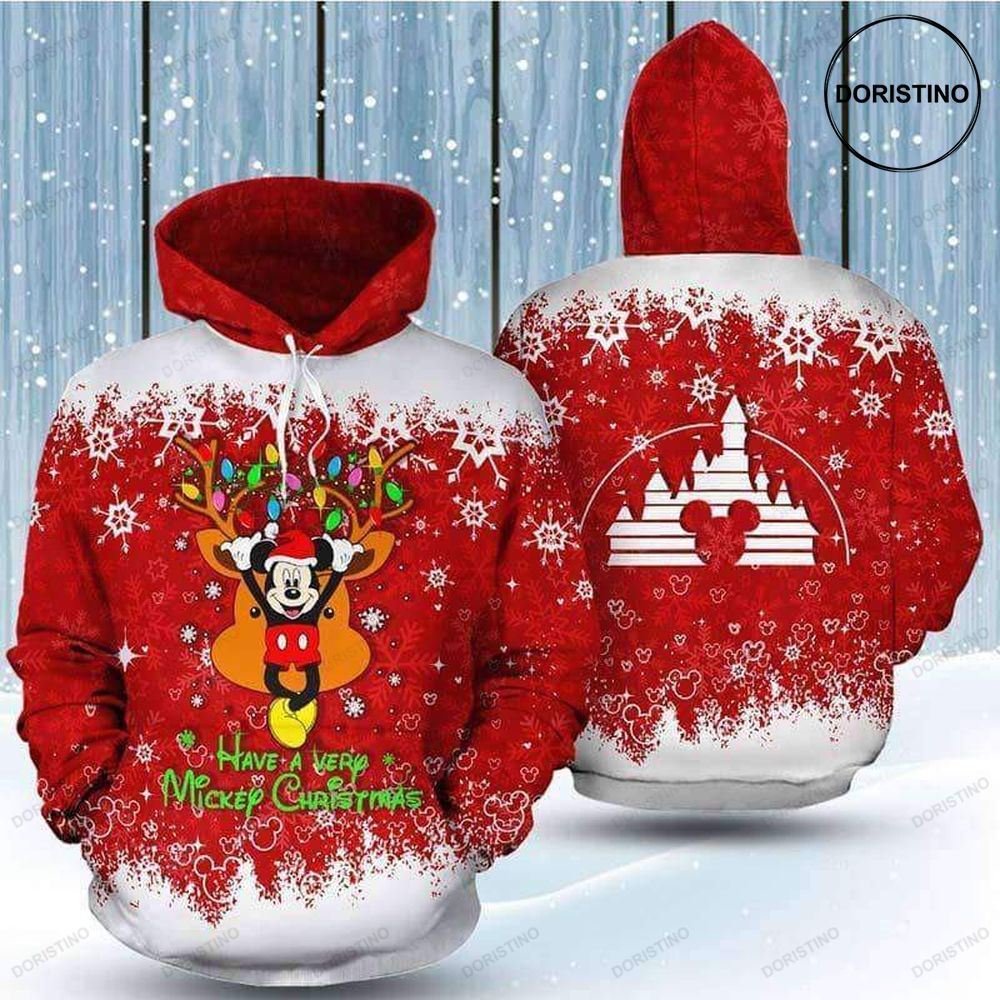 Reindeer Have A Christmas All Over Print Hoodie