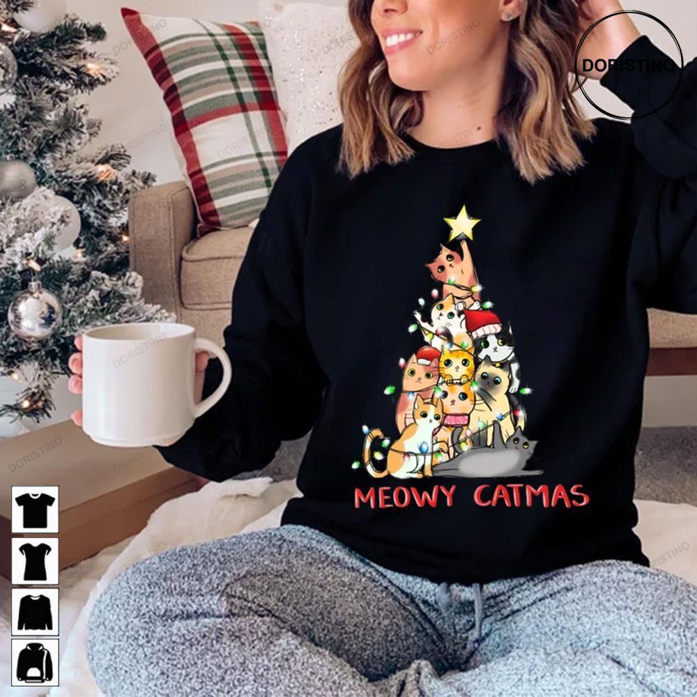 Funny Christmas For Cat Lover 2 Doristino Limited Edition T-shirts