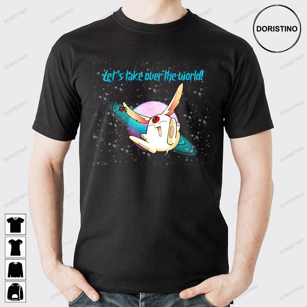 Let's Take Over The World Mokona Magic Knight Rayearth Awesome Shirts