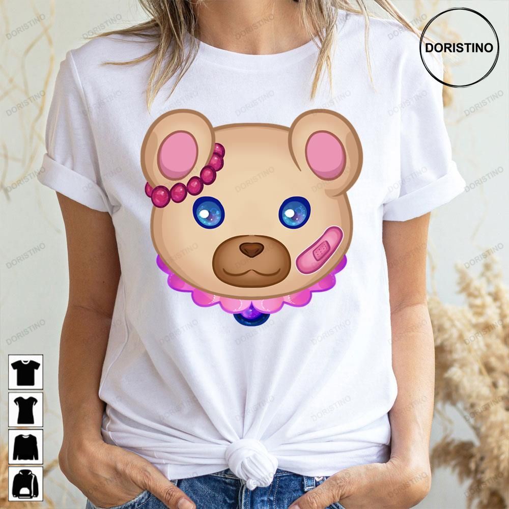 Lolita Bear Head Style Bear With Eyes Awesome Shirts