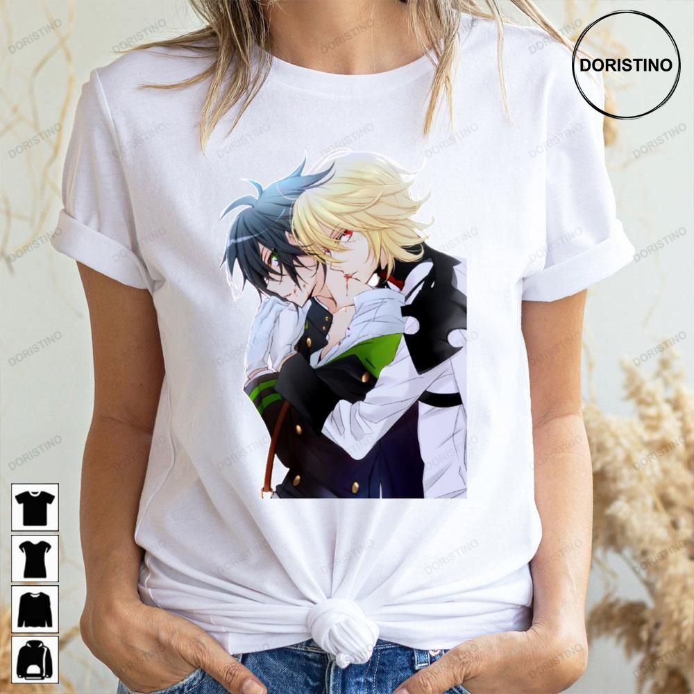 Mikaela Hug Yuichiro Owari No Seraph Limited Edition T-shirts