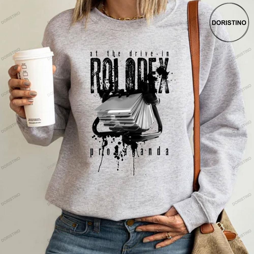 Rolodex Propaganda At The Drive-in 1 Limited Edition T-shirt