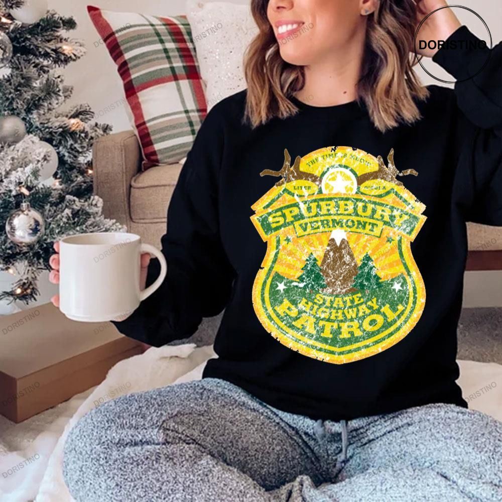 Spurbury Vermont State Highway Patrol Awesome Shirt