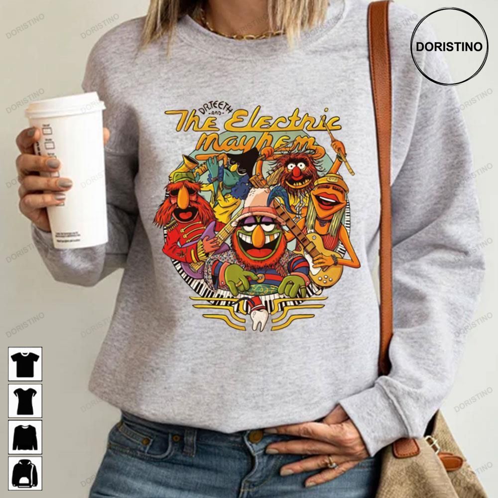 Funny The Muppet Dr Teeth And The Electric Mayhem Limited Edition T-shirts
