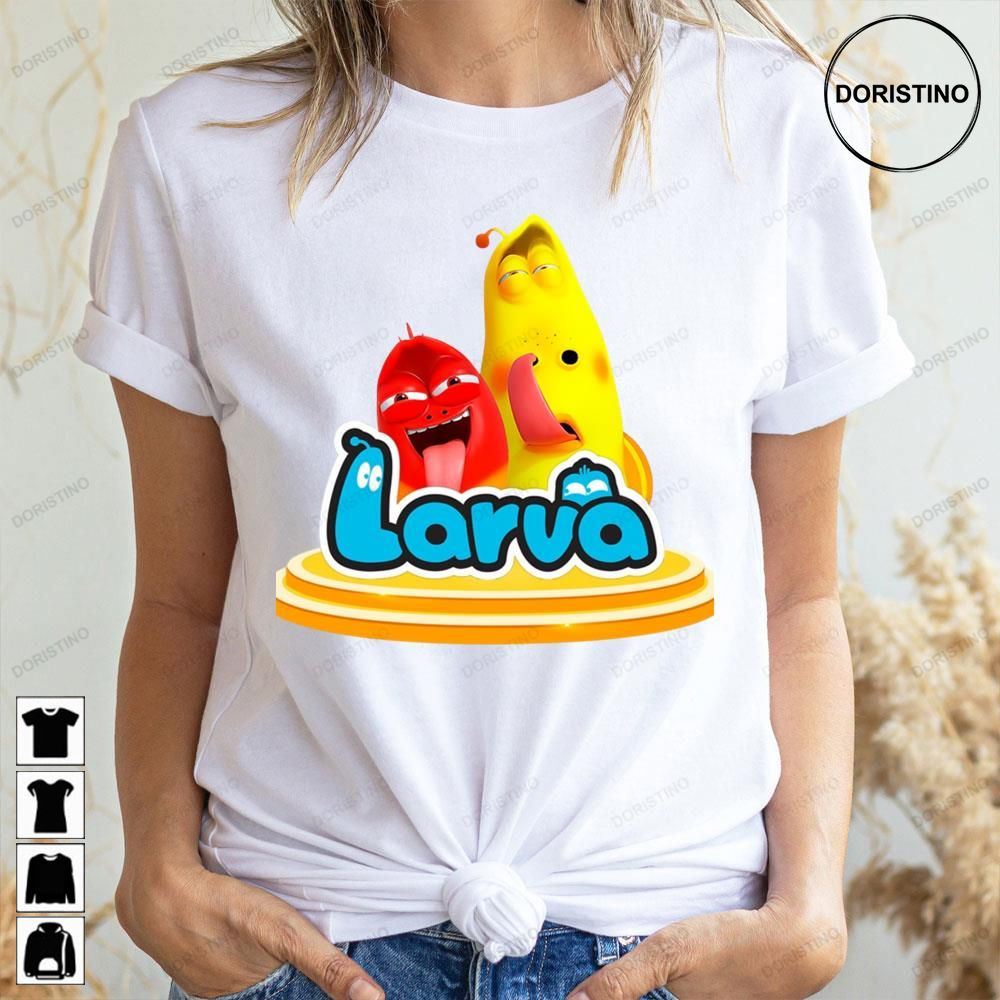 Funny Time Larva Cartoon Limited Edition T-shirts