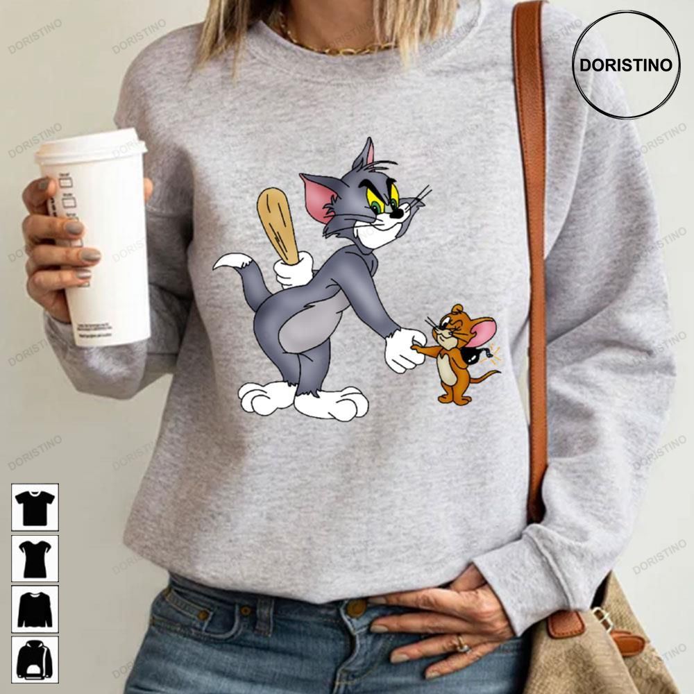 Funny Tom And Jerry Cartoon Limited Edition T-shirts