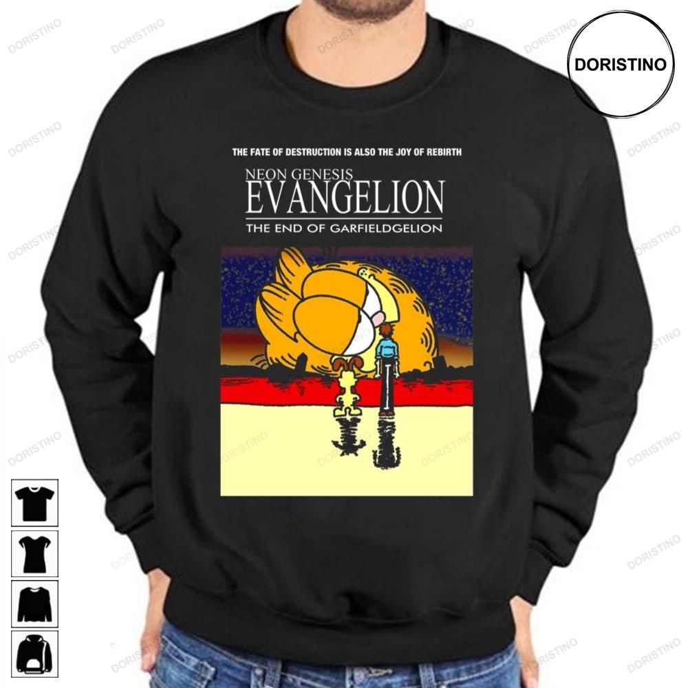 Garfield Neon Genesis Evangelion Trending Style
