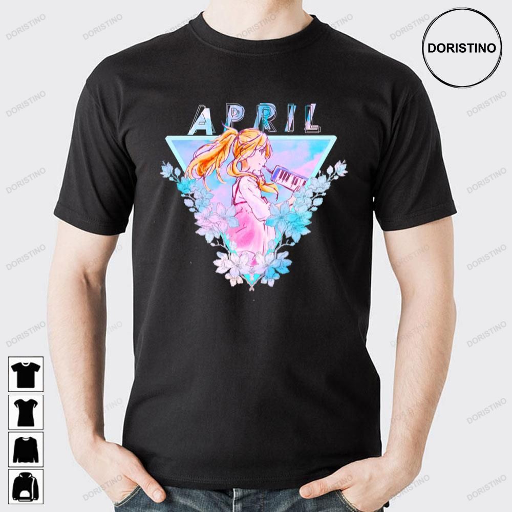 Retro Kaori Your Lie In April Awesome Shirts
