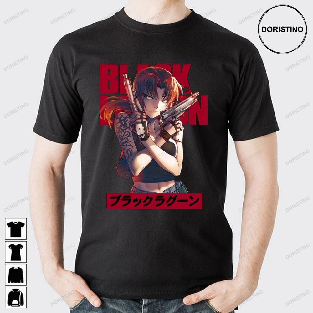 Revy 5 Black Lagoon Graphic Limited Edition T-shirts