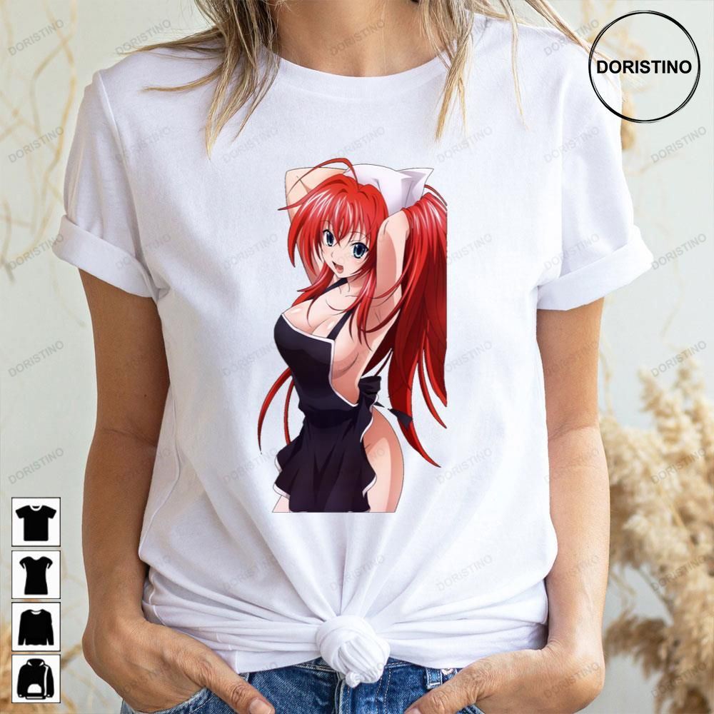 Rias Gremory In An Apron Limited Edition T-shirts