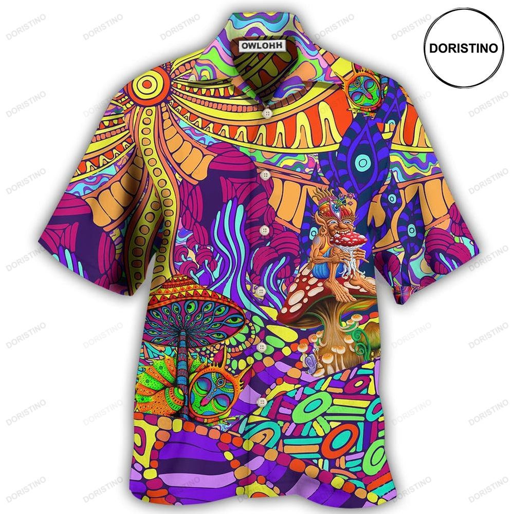 Hippie Colorful Love Life Limited Edition Hawaiian Shirt
