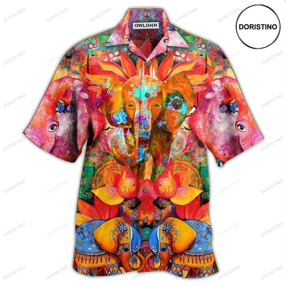 Hippie Elephant Amazing Limited Edition Hawaiian Shirt