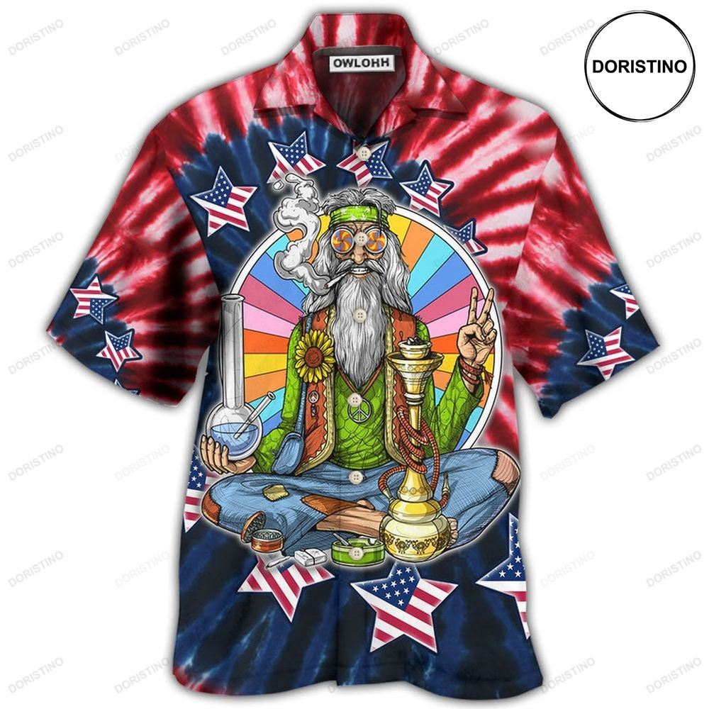 Hippie Independence Day Is Coming Hawaiian Shirt