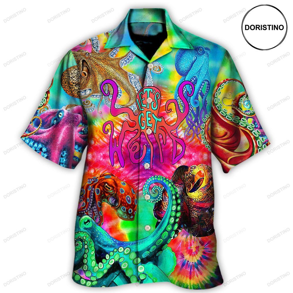 Hippie Let's Get Octopus Limited Edition Hawaiian Shirt