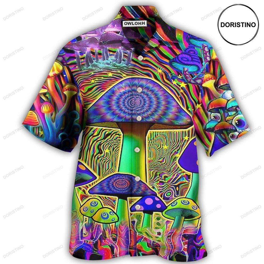 Hippie Mushroom Stunning Magic Limited Edition Hawaiian Shirt