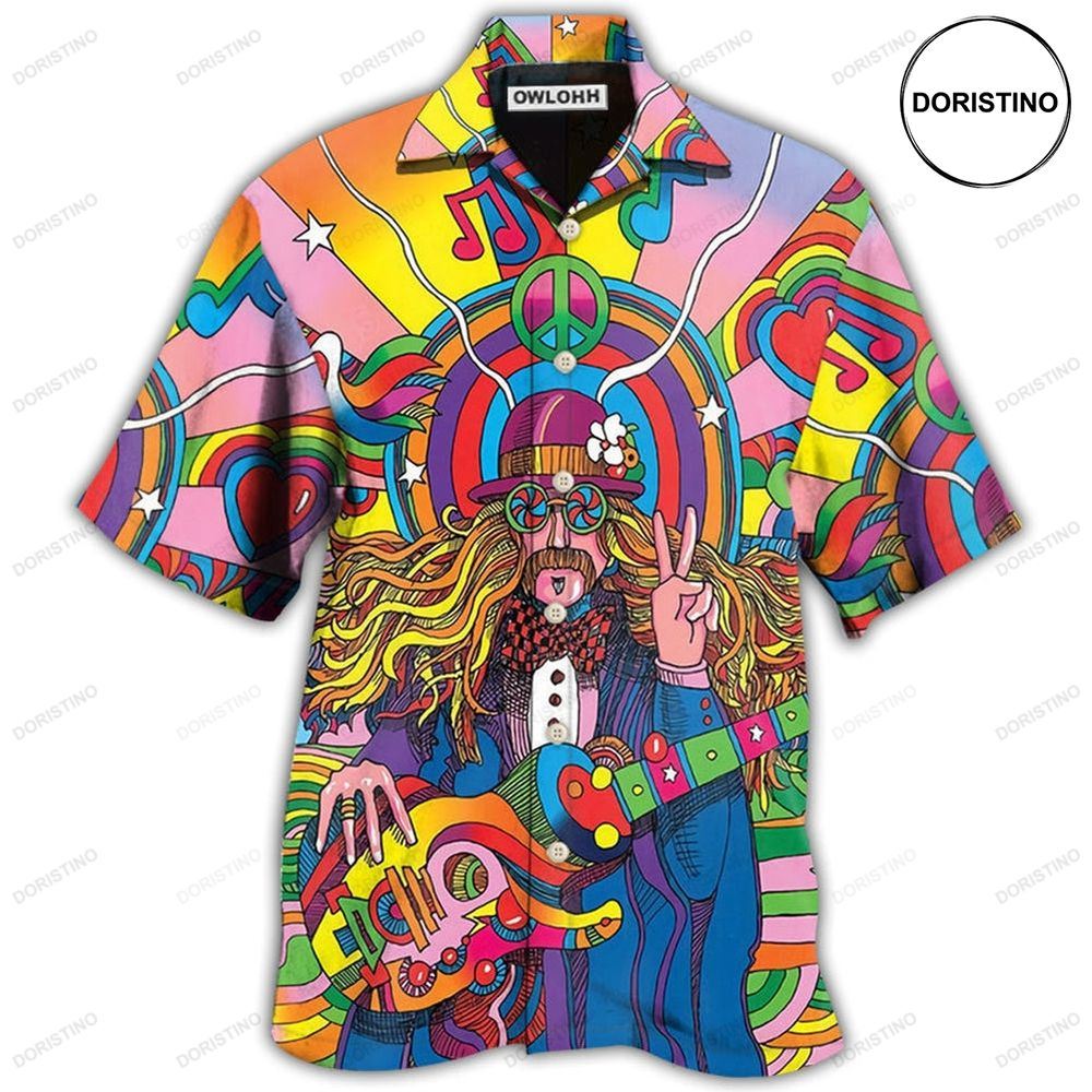 Hippie Rock Music Limited Edition Hawaiian Shirt