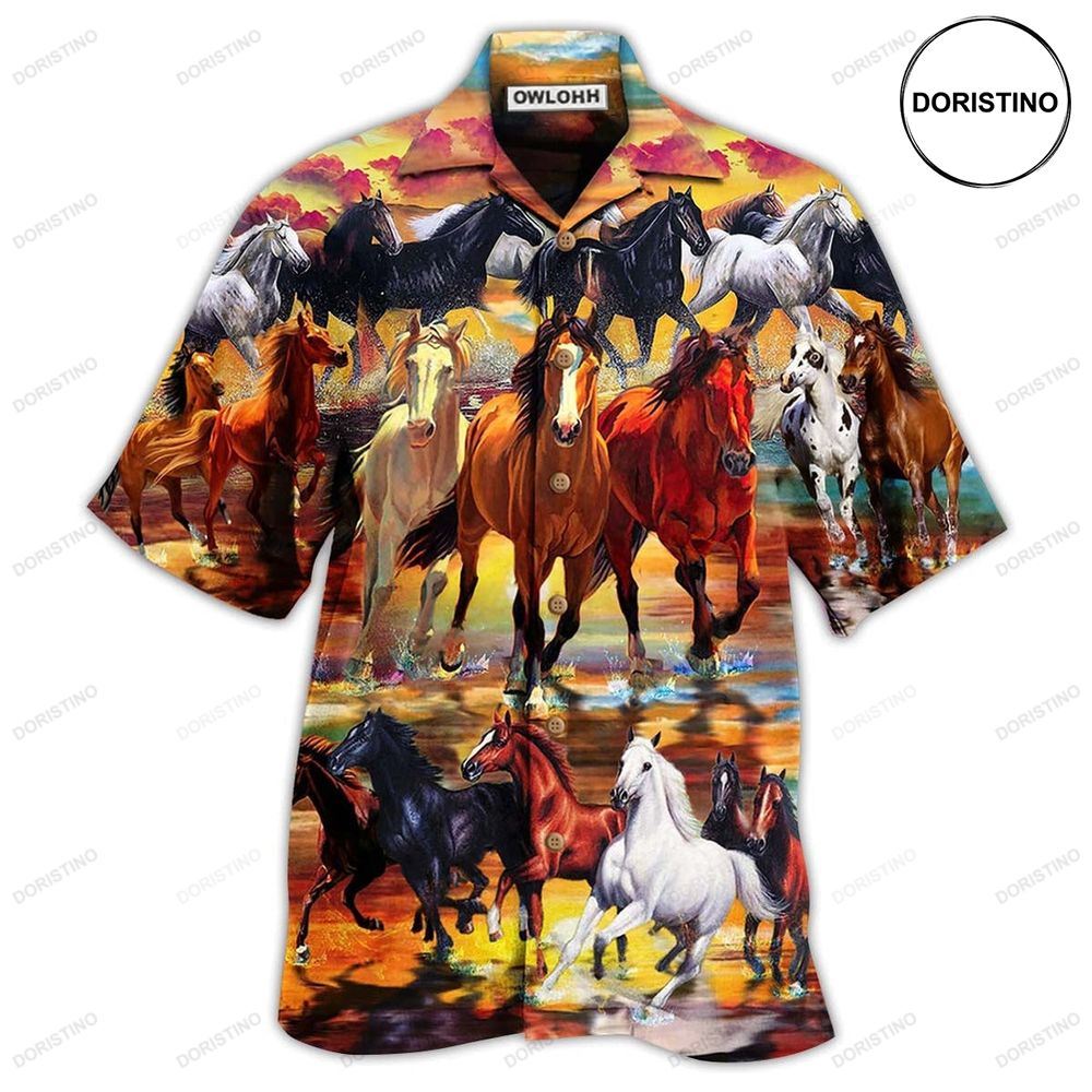 Horse Run Run Limited Edition Hawaiian Shirt