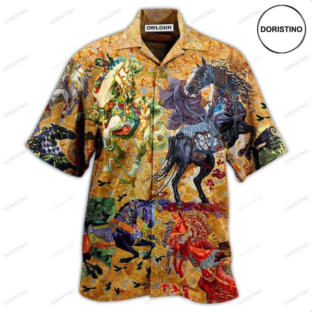 Horse The World Is A Better Place With Horses Limited Edition Hawaiian Shirt