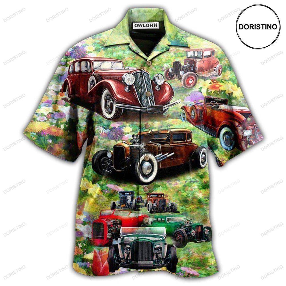 Hot Rod Car Life Is Too Short To Drive Boring Cars Limited Edition Hawaiian Shirt