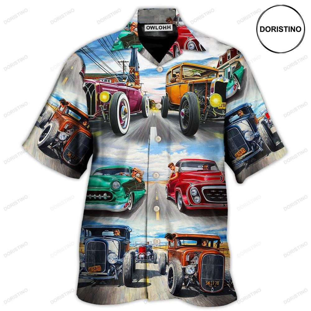 Hot Rod Racing Lover Cool Art Limited Edition Hawaiian Shirt