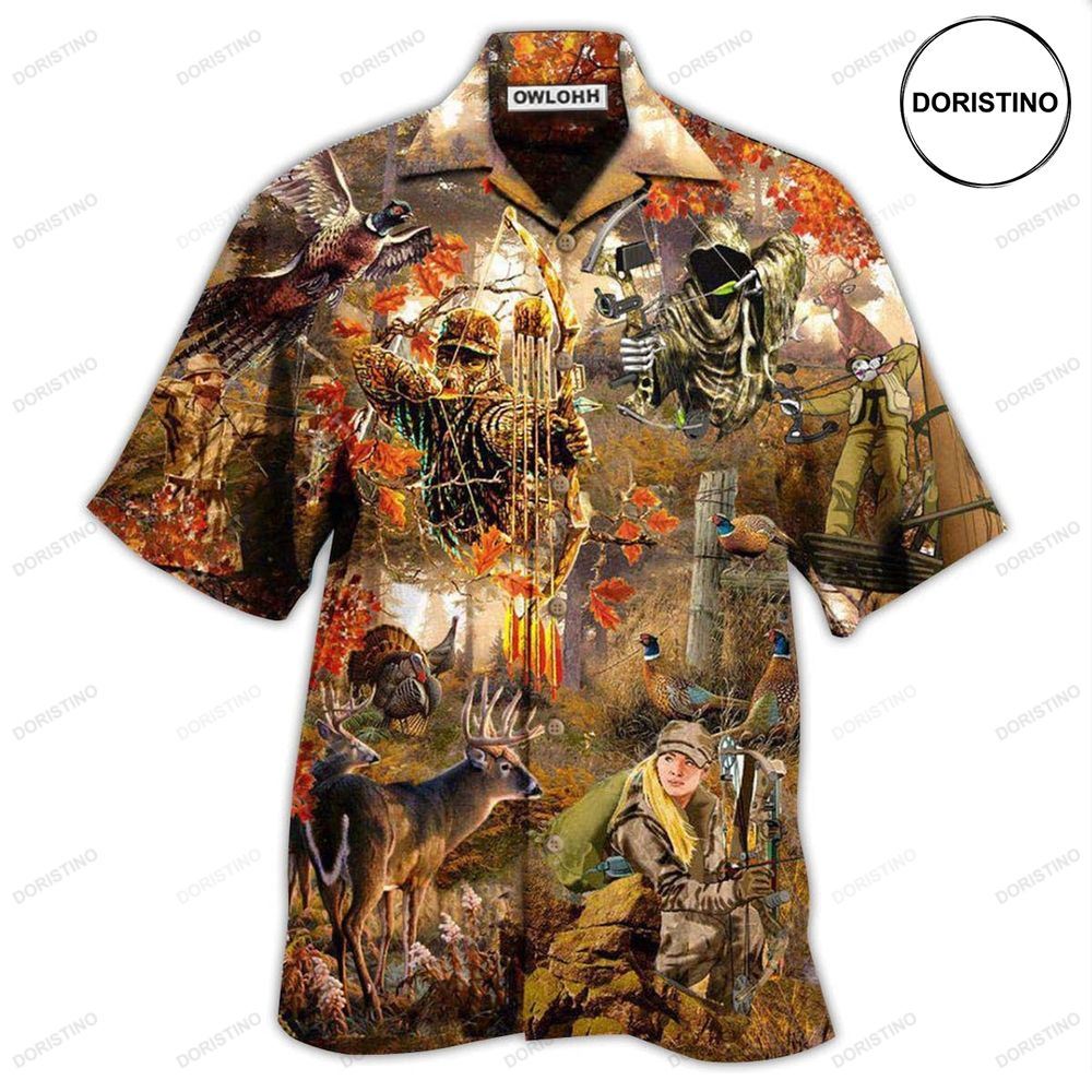 Hunting Bow And Arrow Were The History Of Mankind Cool Awesome Hawaiian Shirt