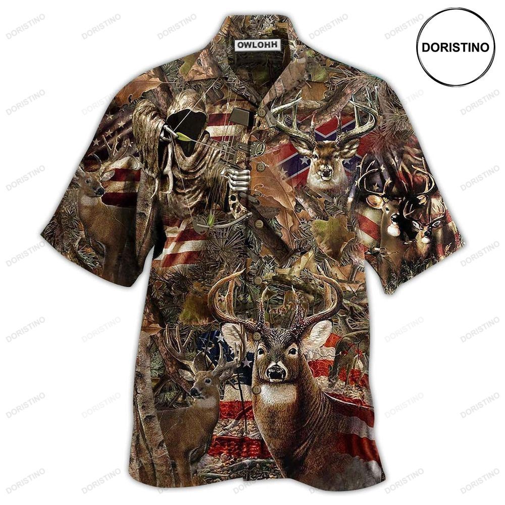 Hunting Deer Loves Forest America Limited Edition Hawaiian Shirt