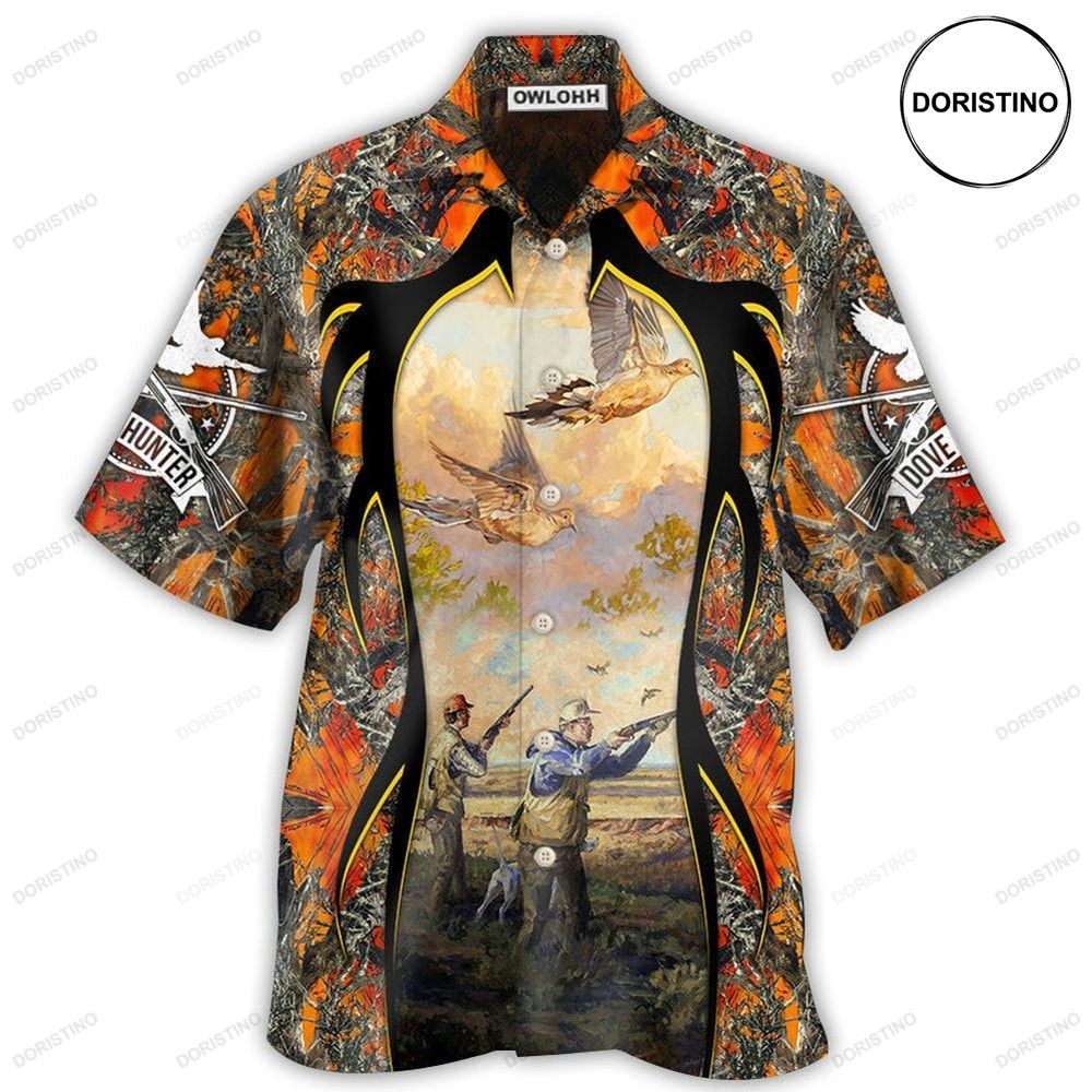 Hunting Dove Hunting Orange Limited Edition Hawaiian Shirt