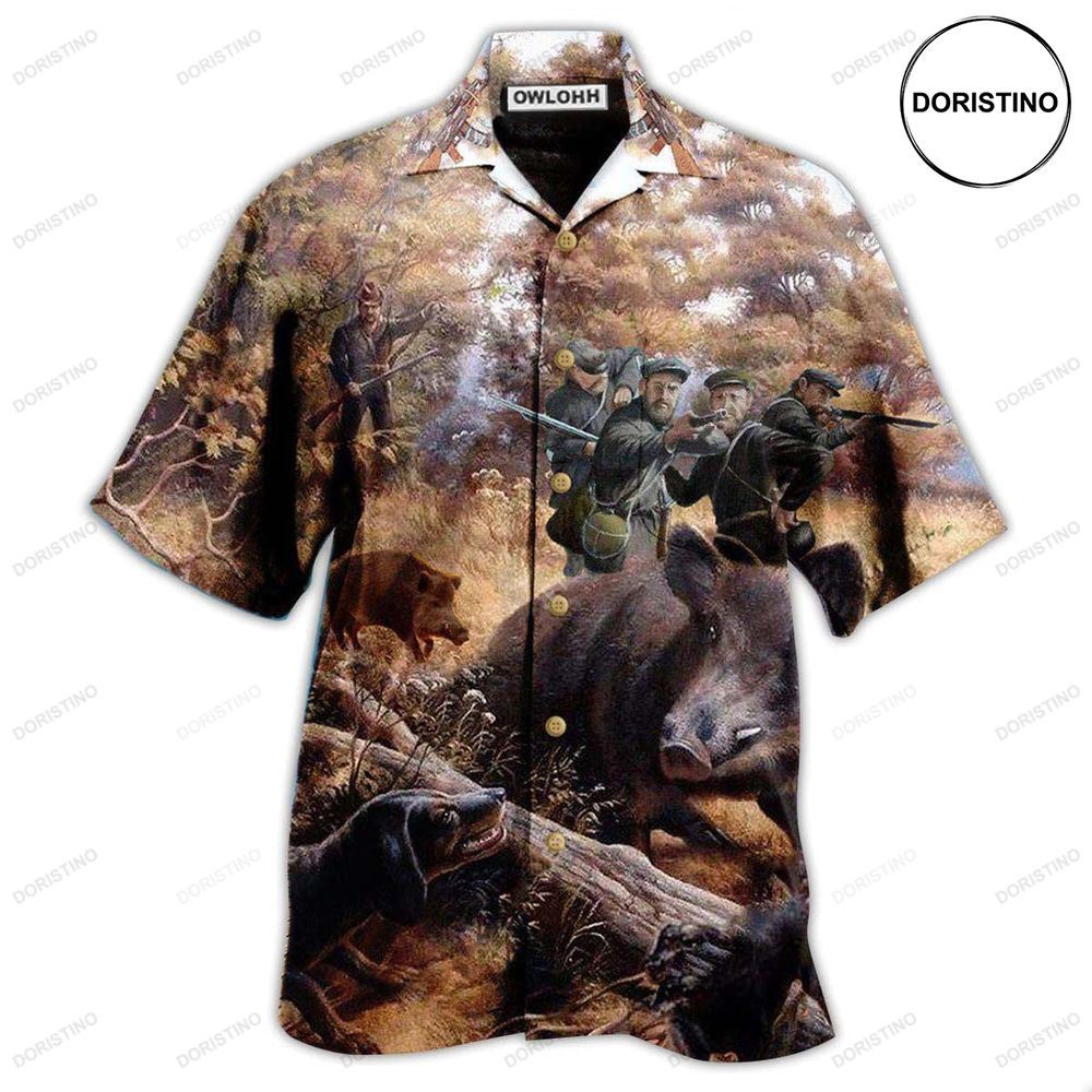 Hunting Fantasy Boar Vintage Limited Edition Hawaiian Shirt