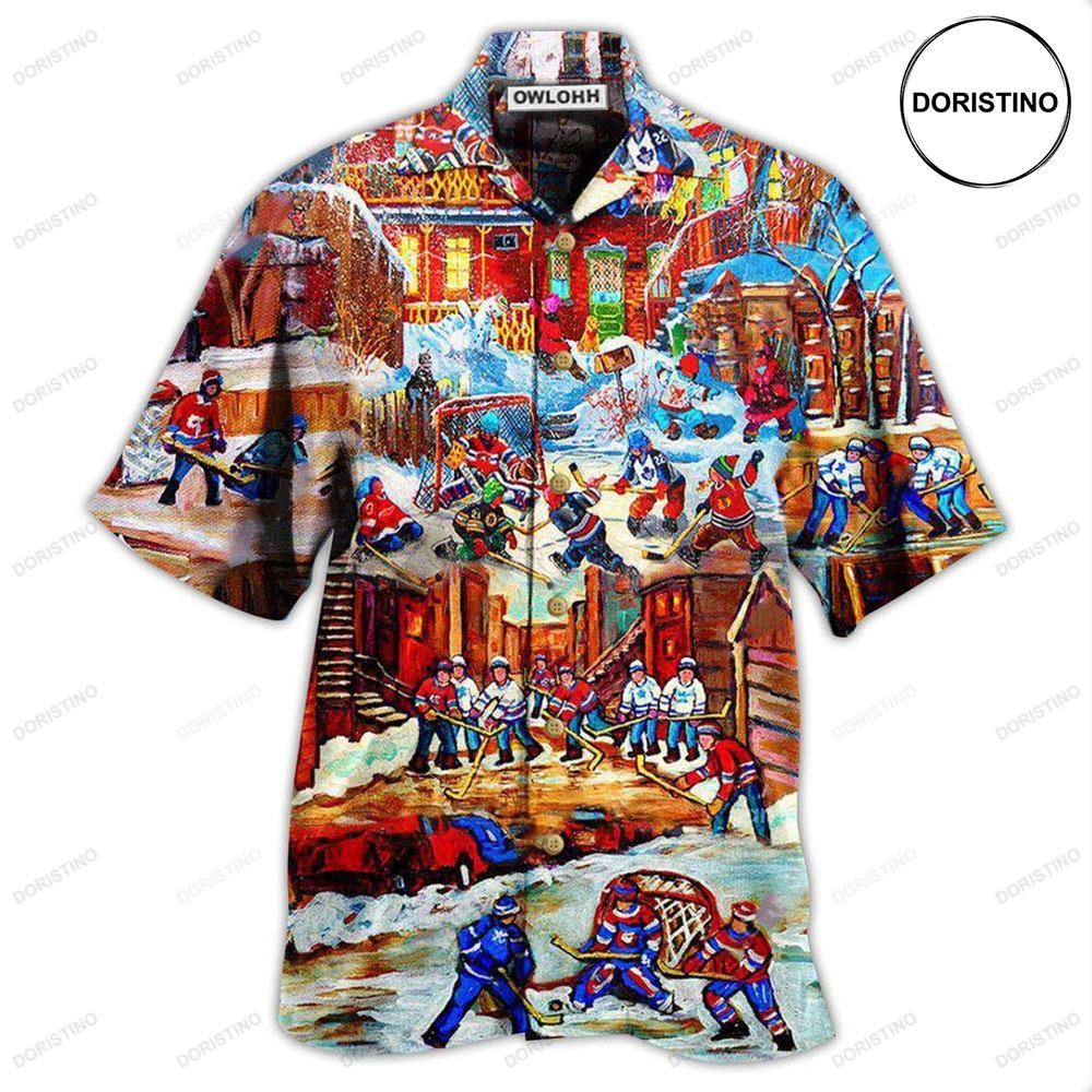 Ice Hockey Is My Life Limited Edition Hawaiian Shirt