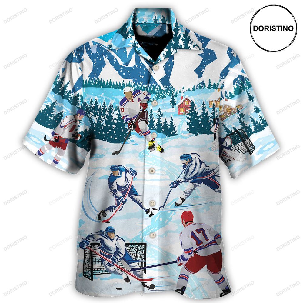 Ice Hockey Lover Cool Sport Limited Edition Hawaiian Shirt