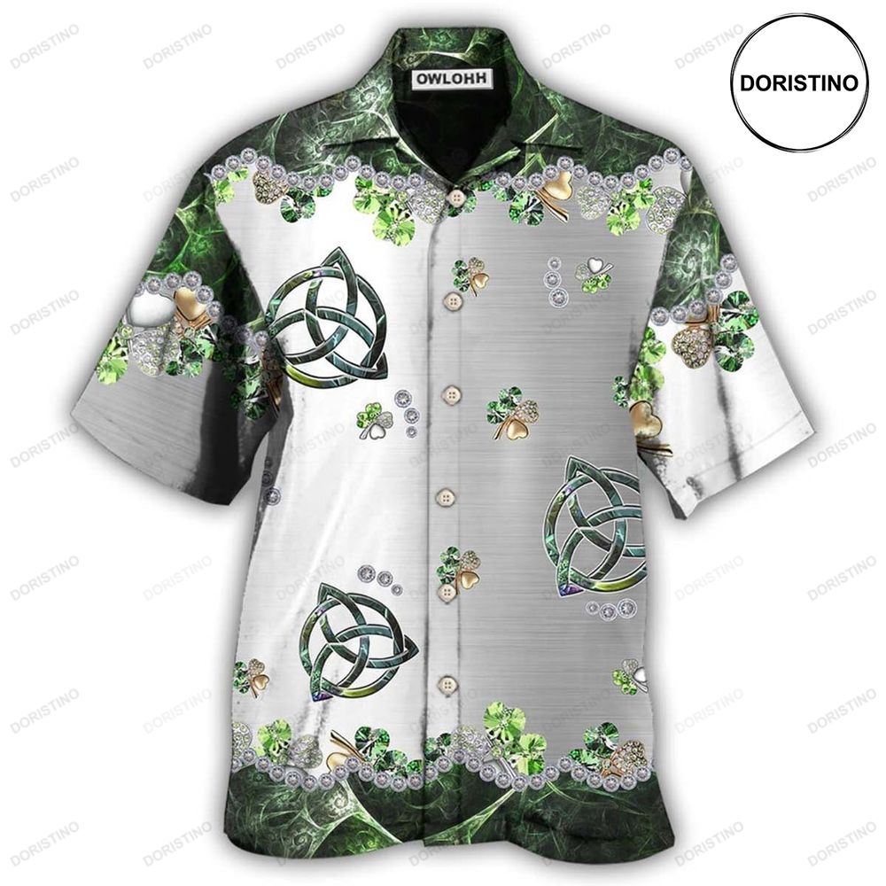 Irish Clover Metal Limited Edition Hawaiian Shirt